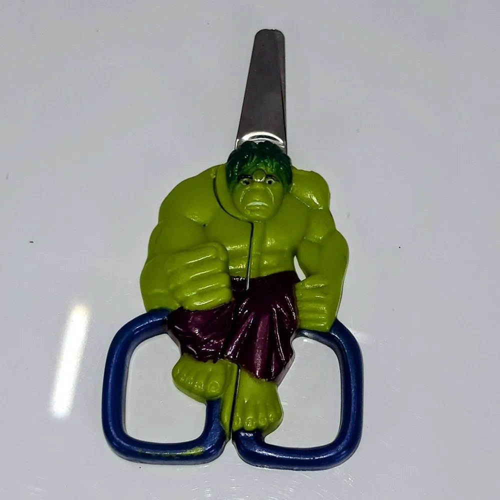Vintage 1980 Incredible Hulk Scissors Marvel Comics NASTA MCG Hong Kong Rare Toy